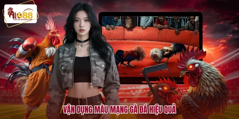 Màu Mạng Gà Đá - Cách Ứng Dụng Ngũ Hành Chuẩn Xác Nhất 3 Vận dụng màu mạng gà đá hiệu quả